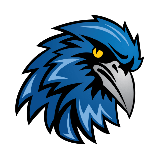 Blue Bird Mascot by SWON Design