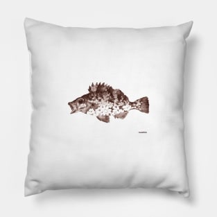 Cherry blossom rockfish Pillow