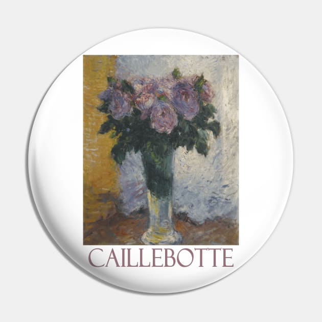 Roses in a Vase (1883) by Gustave Caillebotte Pin by Naves