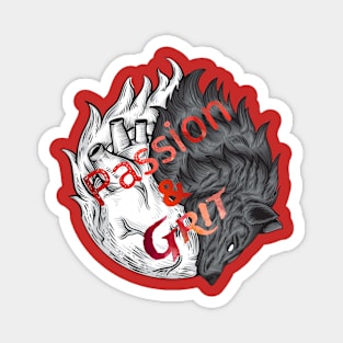 Passion and Grit (3) Magnet