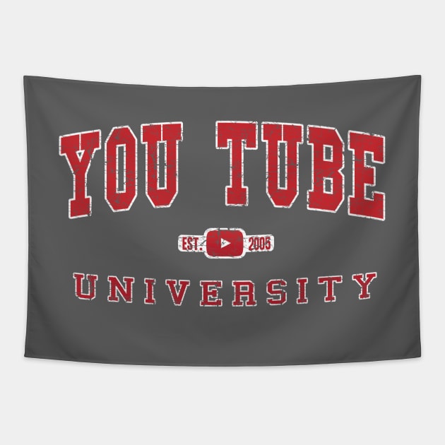 YouTube University Tapestry by ZoinksTeez