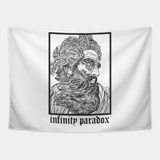 Aesthetic Zeus - Ancient Greek Sculpture Concept Tapestry