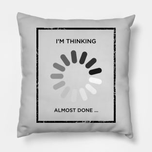 Introvert's Ally: The "I'm Thinking Pillow