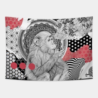 Monkey Tapestry