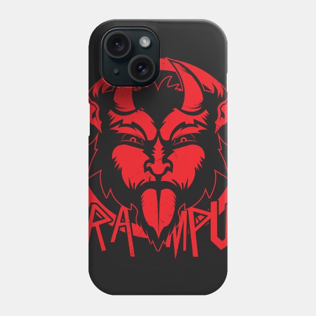 Krampus - Sleigher of the Holidays Phone Case by Gimmickbydesign