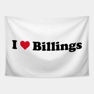 I Love Billings Tapestry