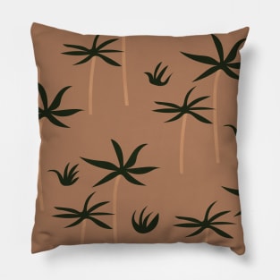 Palm Tree Pattern Pillow