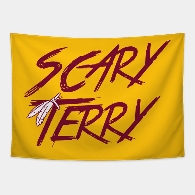 Scary Terry - Yellow Tapestry by KFig21