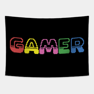 Gamer Rainbow Tapestry