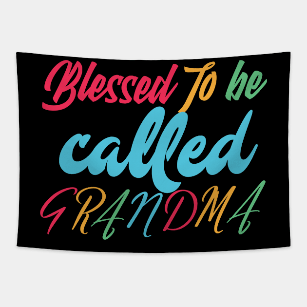 grandma gifts Tapestry by Design stars 5