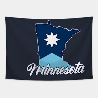 New Minnesota State Flag Tapestry