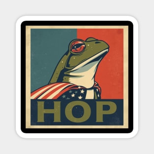 Portland-Frog Magnet