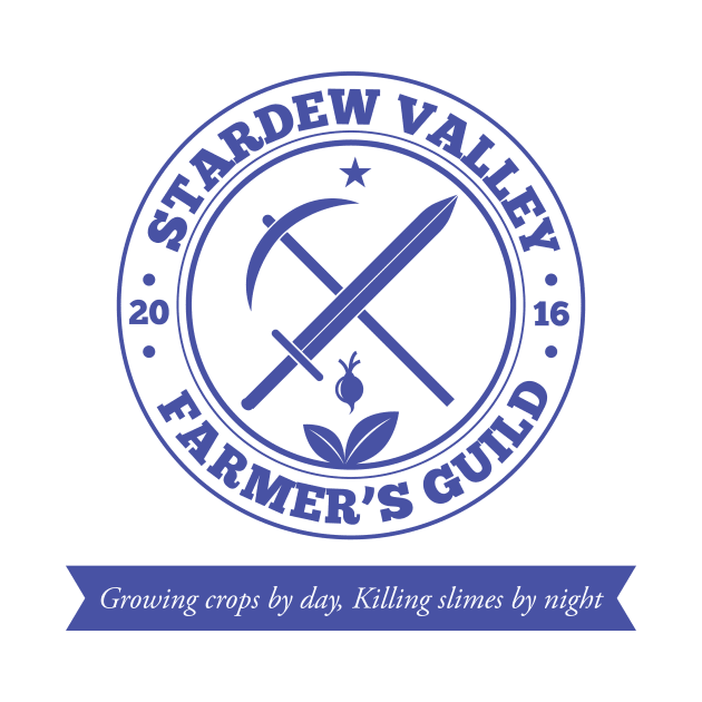 Stardew Valley Farmer's Guild Crest Redux by GusDynamite