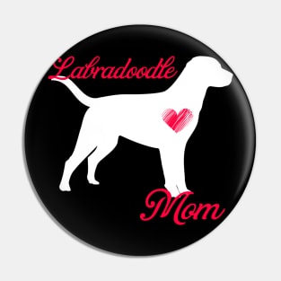 Keeshond terrier mom   cute mother's day t shirt for dog lovers Pin