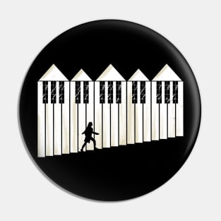 Piano Steps Pin