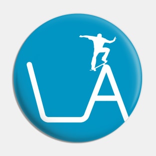 LA SKATE Pin