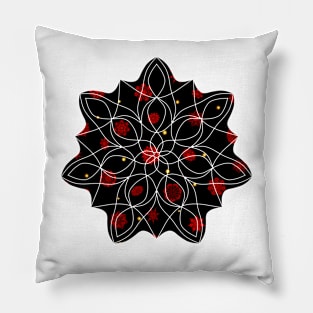 Fire in the Night Pillow