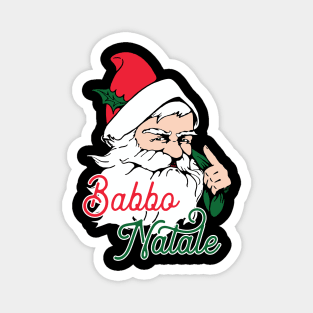 Babbo Natale: Italian Santa Claus graphic Magnet