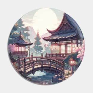 Japanese Garden Pin