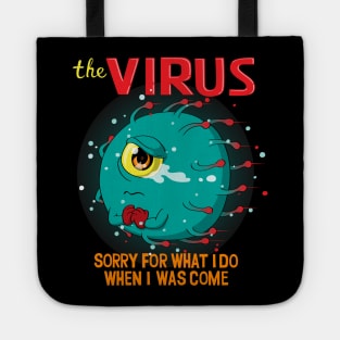 Covid 19 Corona Virus Tote