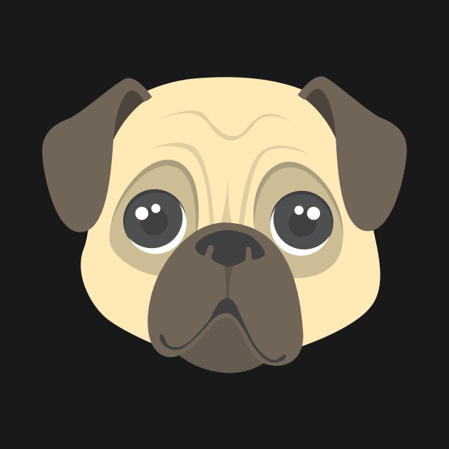 Pug by MaiKStore