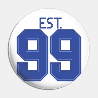 Est. 99 blue Pin