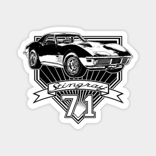 1971 Corvette Stingray Magnet