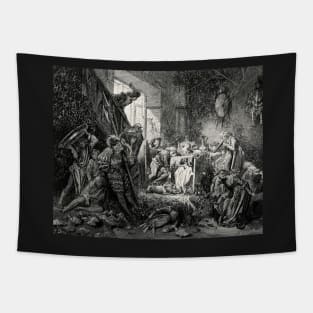 The Sleeping Court - Gustave Dore Tapestry