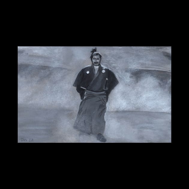 Yojimbo - Toshiro Mifune Acrylic Painting by ianoz