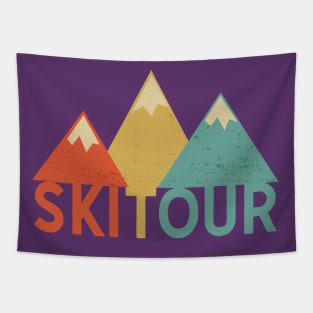 Skitour Vintage Tapestry