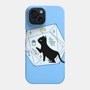 Cosmic Cat Crystal 01 Phone Case