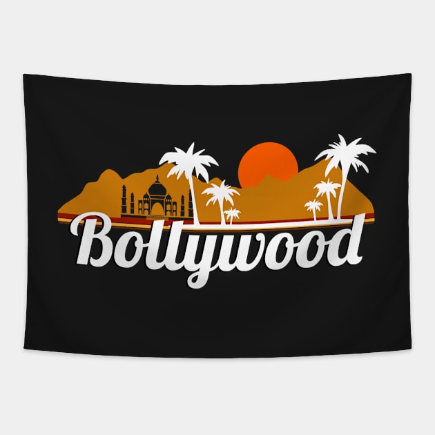 Bollywood Retro Hindi Movies Tapestry by panco