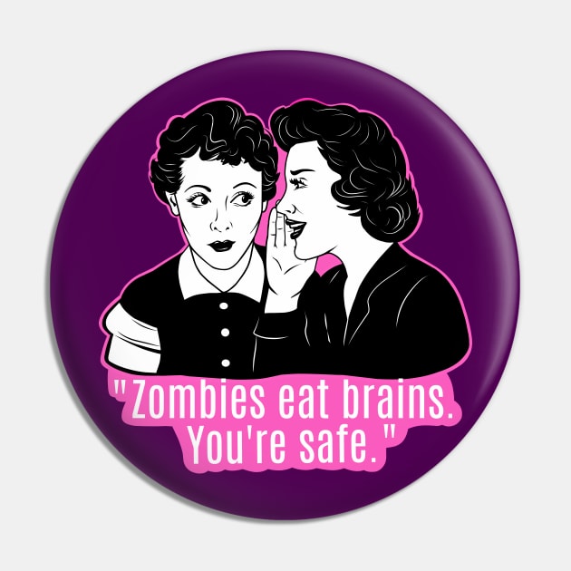 Sarcastic quotes, funny girl, brainless zombie Pin by TimAddisonArt