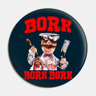 The Swedish Chef - BORK BORK BORK Pin