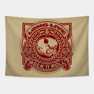 Long Live Rock'n'Roll Vintage Style Tapestry