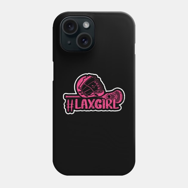 Lacrosse Girl For Women Phone Case by Visual Vibes