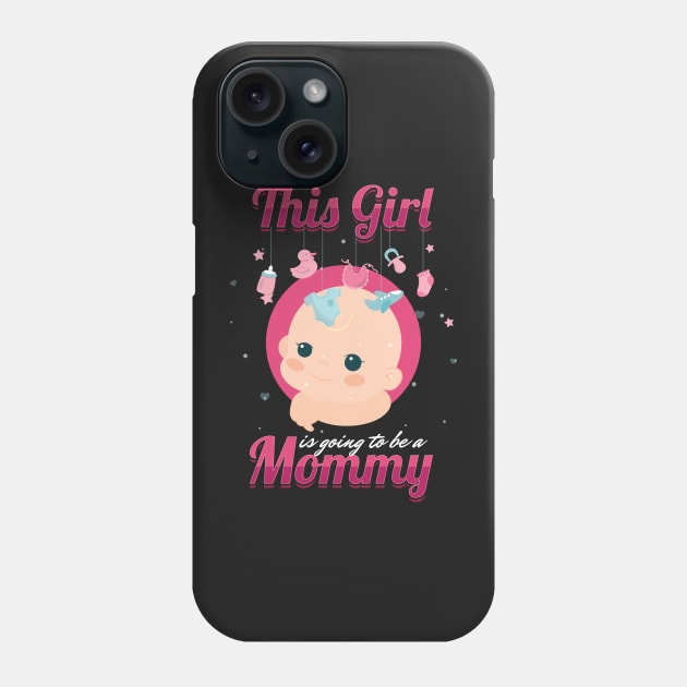 This Girl is going to be a Mommy Gift Phone Case by woormle