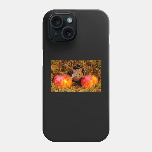 house mouse working out Phone Case by Simon-dell