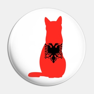 Albanian Cat Pin