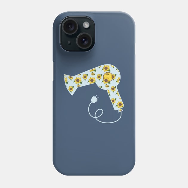 hair dryer Phone Case by Wlaurence