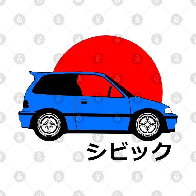 Civic EF by nipponmachine