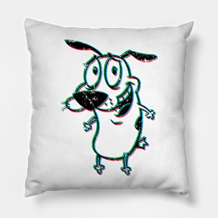 Courage the cowardly dog Pillow