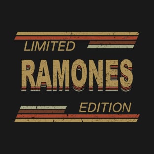 Limited Edition Ramones Name Personalized Birthday Gifts T-Shirt