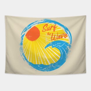 Surf the wave Tapestry