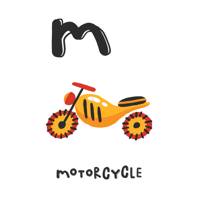 M is Motorcycle by JunkyDotCom