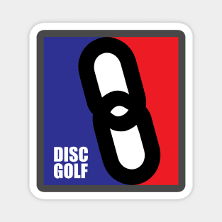 Disc Golf - Two Chains Magnet