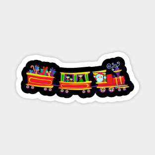 Christmas Train Magnet