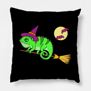 Halloween Chameleon Pillow