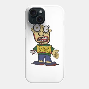 Free Hugs Zombie Phone Case