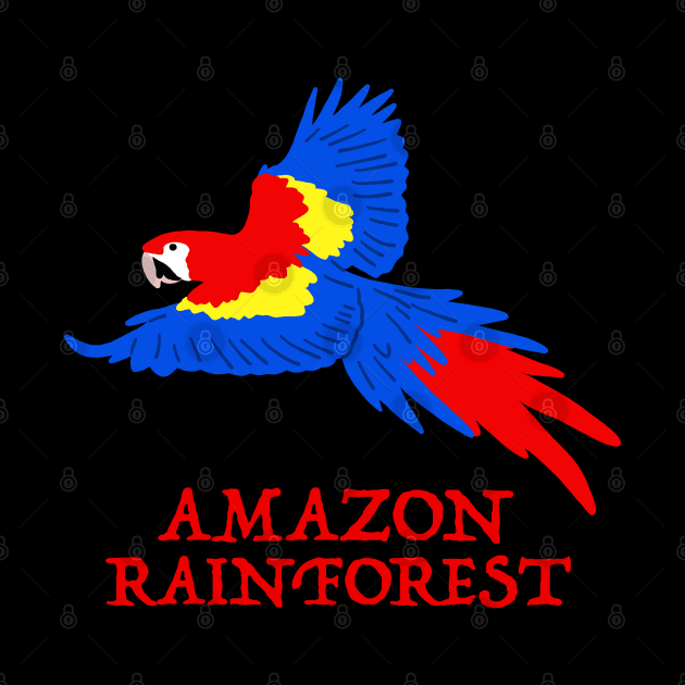 Amazon Macaw by SNK Kreatures